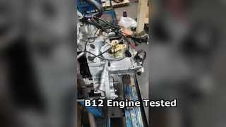 368 large assembly hot running-in test video